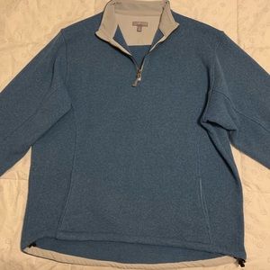 Peter Millar 1/4 zip fleece sweater